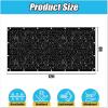 imageAmagenix 40 Black Shade Cloth 12x6 FT Resistant Garden Sun Shade Netting with Reinforced Grommets for Greenhouse Plant Cover Barn Kennel and Pergola Shade Cover