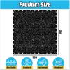 imageAmagenix 40 Black Shade Cloth 20x20 FT Resistant Garden Sun Shade Netting with Reinforced Grommets for Greenhouse Plant Cover Barn Kennel and Pergola Shade Cover