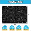 imageAmagenix 40 Black Shade Cloth 8x12 FT Resistant Garden Sun Shade Netting with Reinforced Grommets for Greenhouse Plant Cover Barn Kennel and Pergola Shade Cover