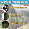 imageAmagenix 50 Black Shade Cloth 10x12 FT Resistant Garden Sun Shade Netting with Reinforced Grommets for Greenhouse Plant Cover Barn Kennel and Pergola Shade Cover