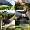 imageAmagenix 50 Black Shade Cloth 10x14 FT Resistant Garden Sun Shade Netting with Reinforced Grommets for Greenhouse Plant Cover Barn Kennel and Pergola Shade Cover