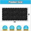 imageAmagenix 50 Black Shade Cloth 10x20 FT Resistant Garden Sun Shade Netting with Reinforced Grommets for Greenhouse Plant Cover Barn Kennel and Pergola Shade Cover