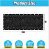 imageAmagenix 50 Black Shade Cloth 8x20 FT Resistant Garden Sun Shade Netting with Reinforced Grommets for Greenhouse Plant Cover Barn Kennel and Pergola Shade Cover