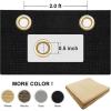 imageAmagenix 90 Black Sun Shade Cloth with Grommets 8X 12 Sun Screens Pergola Shade Cover Canopy for Outdoor Garden Patio Porch