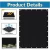 imageAmagenix 90 Black Sun Shade Cloth with Grommets 8X 12 Sun Screens Pergola Shade Cover Canopy for Outdoor Garden Patio Porch