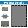 imageAmagenix 90 Light Grey Sun Shade Cloth with Grommets 8X 12 Sun Screens Pergola Shade Cover Canopy for Outdoor Garden Patio Porch