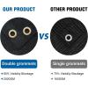 imageAmagenix 90 Pergola Shade Cover 10X 12 Black Sun Shade Cloth with Grommets GN04 for Outdoor Garden Patio Porch Commercial Grade 200 GSM  Cable Zip Ties Included We Customized