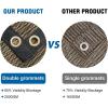 imageAmagenix 90 Pergola Shade Cover 10X 12 Mocha Sun Shade Cloth with Grommets GN04 for Outdoor Garden Patio Porch Commercial Grade 200 GSM  Cable Zip Ties Included We Customized