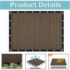 imageAmagenix 90 Pergola Shade Cover 8X 10 Mocha Sun Shade Cloth with Grommets GN02 for Outdoor Garden Patio Porch Commercial Grade 200 GSM  Cable Zip Ties Included We Customized