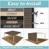 imageAmagenix 90 Pergola Shade Cover 8X 10 Mocha Sun Shade Cloth with Grommets GN02 for Outdoor Garden Patio Porch Commercial Grade 200 GSM  Cable Zip Ties Included We Customized
