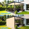 imageAmagenix 90 Sun Shade Cloth with Grommets 8 x 10 Pergola Replacement Shade Cover Canopy Privacy Screen for Outdoor Patio Garden Wheat We Customized