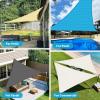 imageAmagenix Sun Shade Sail 10X10X14 Curved Edge Outdoor Shade Canopy Dark Grey Breathable 95 UV Block Shade Cloth for Patio Garden Backyard We Make Custom Size