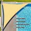 imageAmagenix Sun Shade Sail 12X12X12 Curved Edge Outdoor Shade Canopy Sand Breathable 95 UV Block Shade Cloth for Patio Garden Backyard We Make Custom Size