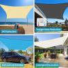 imageAmagenix Sun Shade Sail 12X16 Curved Edge Outdoor Shade Canopy Rust Red Breathable 95 UV Block Shade Cloth for Patio Garden Backyard We Make Custom Size
