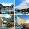imageAmagenix Sun Shade Sail 12X16 Curved Edge Outdoor Shade Canopy Rust Red Breathable 95 UV Block Shade Cloth for Patio Garden Backyard We Make Custom Size