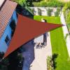 imageAmagenix Waterproof Sun Shade Sail 8X10 Sand Shade Canopy Curved Edge 95 UV Blocking Awning Shelter for Outdoor Patio Backyard Garden ActivitiesCustomizedRust Red