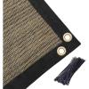 imageAmagenix 90 Pergola Shade Cover 8X 10 Mocha Sun Shade Cloth with Grommets GN02 for Outdoor Garden Patio Porch Commercial Grade 200 GSM  Cable Zip Ties Included We Customized