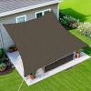 imageAmagenix Sun Shade Sail 16X20 Curved Edge Outdoor Shade Canopy Mocha Breathable 95 UV Block Shade Cloth for Patio Garden Backyard We Make Custom Size