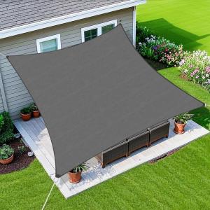 imageAmagenix Sun Shade Sail 12X16 Curved Edge Outdoor Shade Canopy Dark Grey Breathable 95 UV Block Shade Cloth for Patio Garden Backyard We Make Custom Size