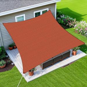 imageAmagenix Sun Shade Sail 12X16 Curved Edge Outdoor Shade Canopy Rust Red Breathable 95 UV Block Shade Cloth for Patio Garden Backyard We Make Custom Size