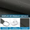 imageAmagenix Waterproof Sun Shade Sail 10X13 Dark Grey Shade Canopy Curved Edge 95 UV Blocking Awning Shelter for Outdoor Patio Backyard Garden ActivitiesCustomized
