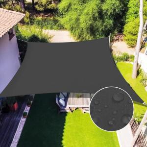 imageAmagenix Waterproof Sun Shade Sail 10X13 Dark Grey Shade Canopy Curved Edge 95 UV Blocking Awning Shelter for Outdoor Patio Backyard Garden ActivitiesCustomized
