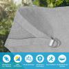 imageAmagenix Sun Shade Sail 12X16 Curved Edge Outdoor Shade Canopy Light Grey Breathable 95 UV Block Shade Cloth for Patio Garden Backyard We Make Custom Size