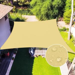 imageAmagenix Waterproof Sun Shade Sail 12X16 Sand Shade Canopy Curved Edge 95 UV Blocking Awning Shelter for Outdoor Patio Backyard Garden ActivitiesCustomized