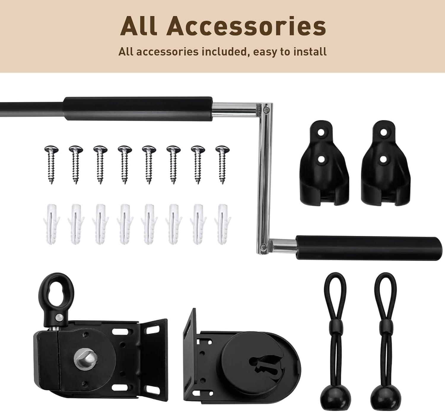 imageAmagenix Outdoor Roller Shades 8W x 6H Sesame Exterior Cordless Patio Shades Roll up Outdoor Blinds for Porch Gazebo Spliced of Two SectionsMochacordless