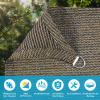 imageAmagenix Sun Shade Sail 12X12X12 Curved Edge Outdoor Shade Canopy Mocha Breathable 95 UV Block Shade Cloth for Patio Garden Backyard We Make Custom Size