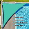 imageAmagenix Sun Shade Sail 12X12X12 Curved Edge Outdoor Shade Canopy Turquoise Breathable 95 UV Block Shade Cloth for Patio Garden Backyard We Make Custom Size