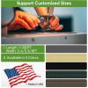 image:imageAmagenix Privacy Fence Screen 0 8x 2 5 Black Mesh Fencing Shade Cover with Brass Grommets Heavy Duty Protective Covering for Wall Outdooor Garden Yard Backyard Patio