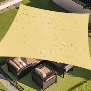 image:imageAmagenix Waterproof Sun Shade Sail 12X12 Sand Shade Canopy Curved Edge 95 UV Blocking Awning Shelter for Outdoor Patio Backyard Garden ActivitiesCustomized