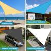 image:imageAmagenix Sun Shade Sail 10X10X14 Curved Edge Outdoor Shade Canopy Mocha Breathable 95 UV Block Shade Cloth for Patio Garden Backyard We Make Custom Size