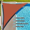 image:imageAmagenix Sun Shade Sail 10X10X14 Curved Edge Outdoor Shade Canopy Rust Red Breathable 95 UV Block Shade Cloth for Patio Garden Backyard We Make Custom Size