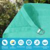 image:imageAmagenix Sun Shade Sail 10X13 Curved Edge Outdoor Shade Canopy Turquoise Breathable 95 UV Block Shade Cloth for Patio Garden Backyard We Make Custom Size