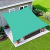 image:imageAmagenix Sun Shade Sail 10X13 Curved Edge Outdoor Shade Canopy Turquoise Breathable 95 UV Block Shade Cloth for Patio Garden Backyard We Make Custom Size