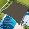 image:imageAmagenix Sun Shade Sail 10X13 Curved Edge Outdoor Shade Canopy Mocha Breathable 95 UV Block Shade Cloth for Patio Garden Backyard We Make Custom Size