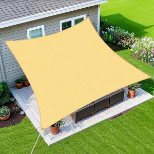 image:imageAmagenix Sun Shade Sail 10X13 Curved Edge Outdoor Shade Canopy Sand Breathable 95 UV Block Shade Cloth for Patio Garden Backyard We Make Custom Size