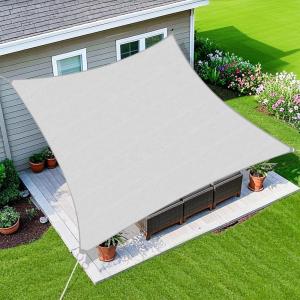 image:imageAmagenix Sun Shade Sail 16X20 Curved Edge Outdoor Shade Canopy Light Grey Breathable 95 UV Block Shade Cloth for Patio Garden Backyard We Make Custom Size
